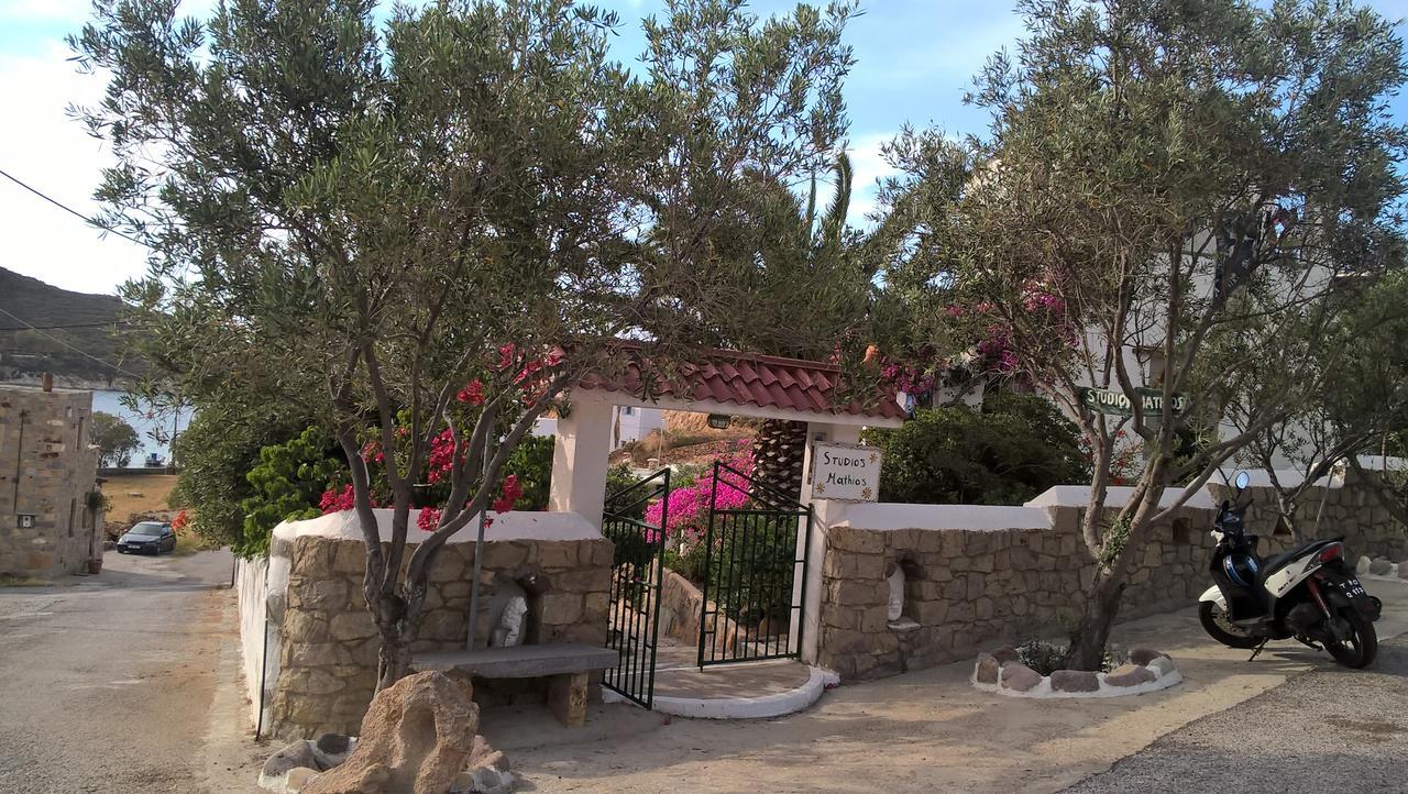 Patmos Mathios Studios- Apartments Sapsila Exteriér fotografie